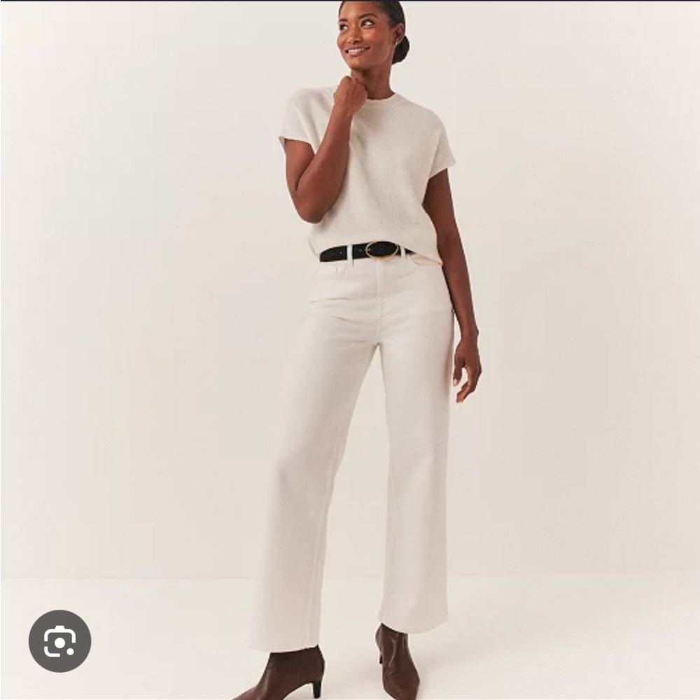 The White Company Kingston Wide-Leg Jeans